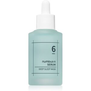 Numbuzin No. 6 Deep Sleep Mask Serum siero notte per un'idratazione intensa della pelle 50 ml Numbuzin No. 6 Deep Sleep Mask Serum siero notte per un'idratazione intensa della pelle 50 ml
