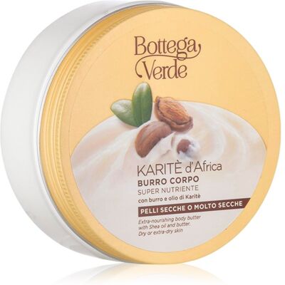 Bottega Verde Karitè d'Africa - Burro corpo super nutriente 150 ml Bottega Verde Karitè d'Africa - Burro corpo super nutriente 150 ml