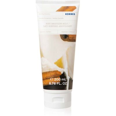 Korres Vanilla & Cinnamon latte nutriente corpo con olio di mandorle 200 ml Korres Vanilla & Cinnamon latte nutriente corpo con olio di mandorle 200 ml