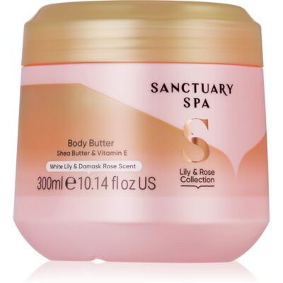 Sanctuary Spa Lily & Rose Collection burro corpo idratante intenso 300 ml Sanctuary Spa Lily & Rose Collection burro corpo idratante intenso 300 ml