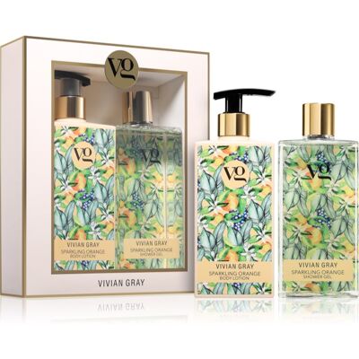 Set Regalo Arancione Frizzante Vivian Gray - Cura del Corpo Set Regalo Arancione Frizzante Vivian Gray - Cura del Corpo