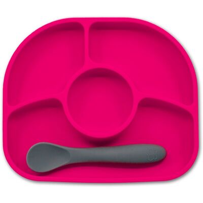 BBLÜV Yümi piatto diviso Pink 1 pz BBLÜV Yümi piatto diviso Pink 1 pz