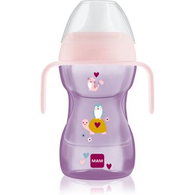 MAM Fun to Drink Cup - Rosa - 270 ml - Tazza di allenamento MAM Fun to Drink Cup - Rosa - 270 ml - Tazza di allenamento