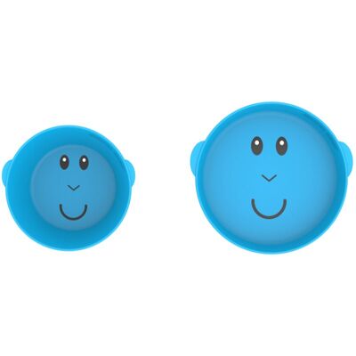 Set Piatti e Ciotola Monkey Monkey - Posate per Bambini Set Piatti e Ciotola Monkey Monkey - Posate per Bambini