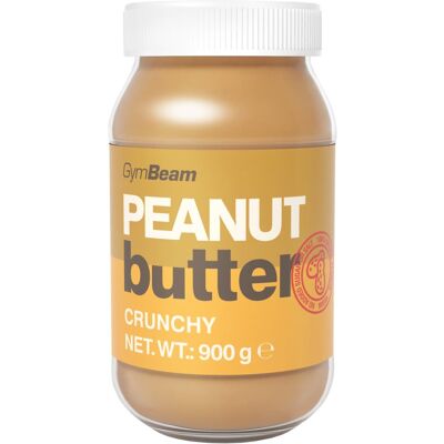 GymBeam Peanut Butter Crunchy 100% crema di noci 900 g GymBeam Peanut Butter Crunchy 100% crema di noci 900 g