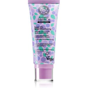 Natura Siberica Anti-Ox Wild Blueberry mousse detergente in crema per il viso 100 ml Natura Siberica Anti-Ox Wild Blueberry mousse detergente in crema per il viso 100 ml