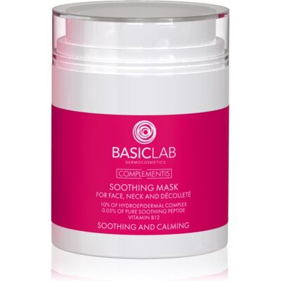 BasicLab Dermocosmetics Complementis maschera lenitiva per pelli arrossate e irritate 50 ml BasicLab Dermocosmetics Complementis maschera lenitiva per pelli arrossate e irritate 50 ml