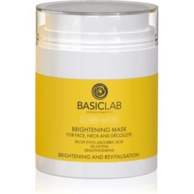 BasicLab Dermocosmetics Complementis maschera illuminante per pelli spente e on uniformi 50 ml BasicLab Dermocosmetics Complementis maschera illuminante per pelli spente e on uniformi 50 ml