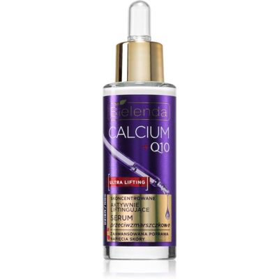 Siero anti-rughe concentrato Bielenda Calcium + Q10 giorno/notte - Siero rassodante per contorni del viso Siero anti-rughe concentrato Bielenda Calcium + Q10 giorno/notte - Siero rassodante per contorni del viso