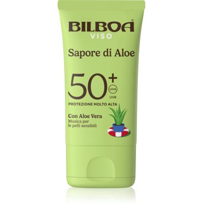 Crema Solare Viso Bilboa Aloe SPF 50+ Crema Solare Viso Bilboa Aloe SPF 50+