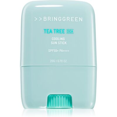 BRINGGREEN Tea Tree Cica Cooling Sun Stick crema protettiva viso in stick SPF 50+ 20 g BRINGGREEN Tea Tree Cica Cooling Sun Stick crema protettiva viso in stick SPF 50+ 20 g