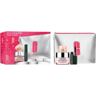 Clinique Mini Kit Glow And Go Bold confezione regalo da donna Clinique Mini Kit Glow And Go Bold confezione regalo da donna