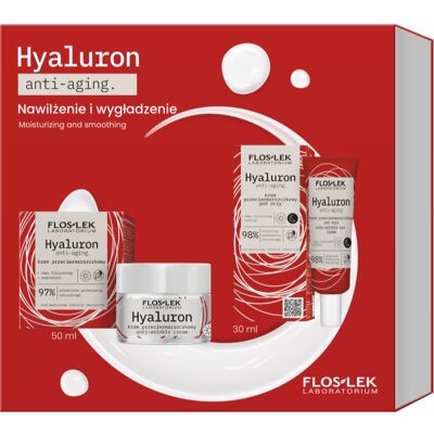 FlosLek Laboratorium Hyaluron confezione regalo lisciante anti-age FlosLek Laboratorium Hyaluron confezione regalo lisciante anti-age