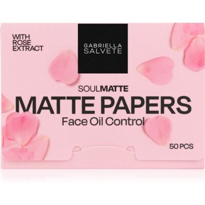 Gabriella Salvete SoulMatte Rose Extract salviette opacizzanti con olio di rosa 50 pz Gabriella Salvete SoulMatte Rose Extract salviette opacizzanti con olio di rosa 50 pz