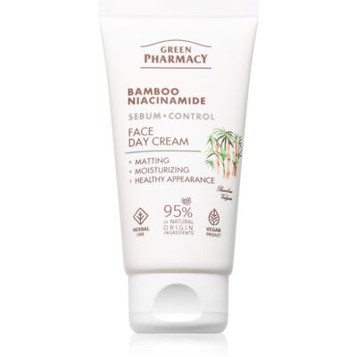 Green Pharmacy Bamboo & Niacinamide Day Face Cream crema giorno viso 50 ml Green Pharmacy Bamboo & Niacinamide Day Face Cream crema giorno viso 50 ml