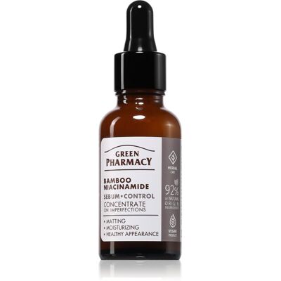 Green Pharmacy Bamboo & Niacinamide Face Serum siero idratante intenso 30 ml Green Pharmacy Bamboo & Niacinamide Face Serum siero idratante intenso 30 ml
