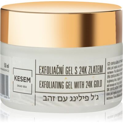 KESEM Exfoliating Gel with 24K Gold gel esfoliante con oro a 24 carati 50 ml KESEM Exfoliating Gel with 24K Gold gel esfoliante con oro a 24 carati 50 ml