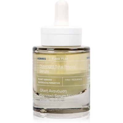 Korres Black Pine siero ringiovanente bifasico per la notte 30 ml Korres Black Pine siero ringiovanente bifasico per la notte 30 ml