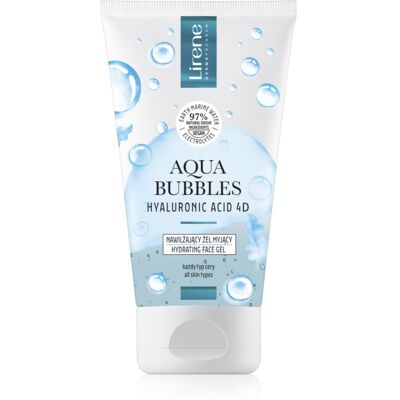 Lirene Aqua Bubbles gel detergente idratante 150 ml Lirene Aqua Bubbles gel detergente idratante 150 ml