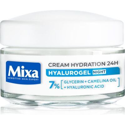 Mixa Hyalurogel Crema Notte - Idratante viso per pelle sensibile Mixa Hyalurogel Crema Notte - Idratante viso per pelle sensibile