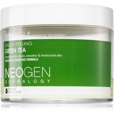 Neogen Dermalogy Bio-Peel+ Gauze Peeling Green Tea dischetti esfolianti viso illuminante e idratante 30 pz Neogen Dermalogy Bio-Peel+ Gauze Peeling Green Tea dischetti esfolianti viso illuminante e idratante 30 pz