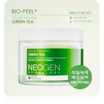 Neogen Dermalogy Bio-Peel+ Gauze Peeling Green Tea dischetti esfolianti viso illuminante e idratante 1 pz Neogen Dermalogy Bio-Peel+ Gauze Peeling Green Tea dischetti esfolianti viso illuminante e idratante 1 pz