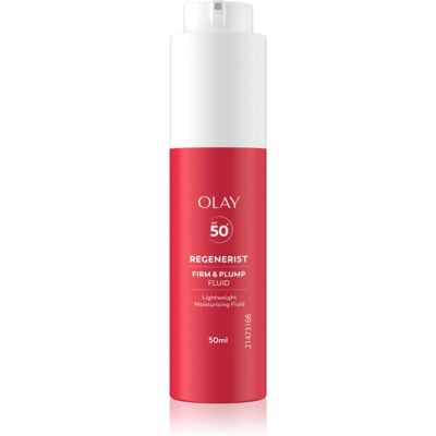 Olay Regenerist Firm & Plump lozione liftante idratante con niacinamide SPF 50+ 50 ml Olay Regenerist Firm & Plump lozione liftante idratante con niacinamide SPF 50+ 50 ml