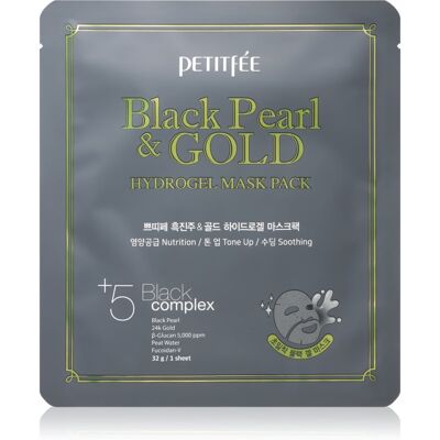 Petitfée Maschera Hydrogel Perla Nera & Oro - Per Donna Petitfée Maschera Hydrogel Perla Nera & Oro - Per Donna