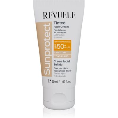 Revuele Sunprotect Tinted Face Cream crema protettiva colorata SPF 50+ colore Light Tint 50 ml Revuele Sunprotect Tinted Face Cream crema protettiva colorata SPF 50+ colore Light Tint 50 ml