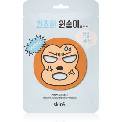 Skin79 Animal For Dry Monkey Extra Hydrating and Nourishing Sheet Mask - Maschera Viso Skin79 Animal For Dry Monkey Extra Hydrating and Nourishing Sheet Mask - Maschera Viso