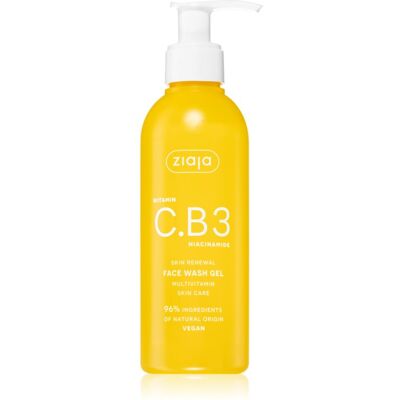 Ziaja Vitamin C.B3 Niacinamide gel detergente per il viso 190 ml Ziaja Vitamin C.B3 Niacinamide gel detergente per il viso 190 ml