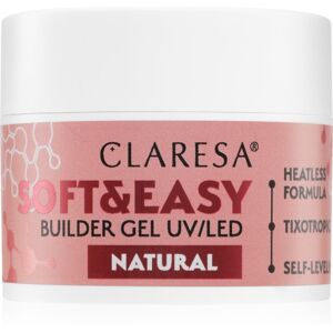 Claresa Soft&Easy Builder Gel Strato di base in gel per le unghie colore Natural 12 g Claresa Soft&Easy Builder Gel Strato di base in gel per le unghie colore Natural 12 g