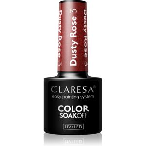 Claresa SoakOff UV/LED Color Dusty Rose gel smalto colore 3 5 g Claresa SoakOff UV/LED Color Dusty Rose gel smalto colore 3 5 g