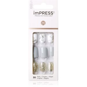 KISS imPRESS Short Unghie finte autoadesivo Knock Out 30 pz KISS imPRESS Short Unghie finte autoadesivo Knock Out 30 pz