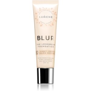 Lumene Blur 16h Longwear fondotinta lunga tenuta SPF 15 colore 0 Light Ivory (Cool) 30 ml Lumene Blur 16h Longwear fondotinta lunga tenuta SPF 15 colore 0 Light Ivory (Cool) 30 ml