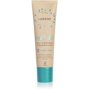 Lumene Matte Oil-Control fondotinta opacizzante SPF 20 colore 0 Light Ivory 30 ml Lumene Matte Oil-Control fondotinta opacizzante SPF 20 colore 0 Light Ivory 30 ml