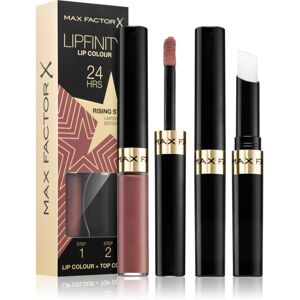 Max Factor Lipfinity Rising Stars rossetto liquido lunga tenuta con balsamo colore 082 Stardust 1 pz Max Factor Lipfinity Rising Stars rossetto liquido lunga tenuta con balsamo colore 082 Stardust 1 pz