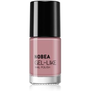 NOBEA Day-to-Day Gel-like Nail Polish smalto per unghie effetto gel colore Sienna #N58 6 ml NOBEA Day-to-Day Gel-like Nail Polish smalto per unghie effetto gel colore Sienna #N58 6 ml