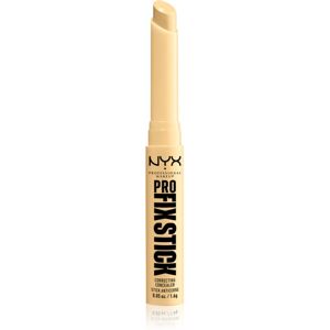 NYX Professional Makeup Pro Fix Stick correttore unificante colore 0.3 Yellow 1,6 g NYX Professional Makeup Pro Fix Stick correttore unificante colore 0.3 Yellow 1,6 g