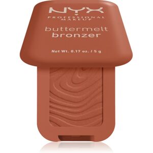 NYX Professional Makeup Buttermelt Bronzer bronzer colore 3.5 Butta'd Down 5 g NYX Professional Makeup Buttermelt Bronzer bronzer colore 3.5 Butta'd Down 5 g