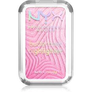 NYX Professional Makeup Buttermelt Highlighter illuminante colore u butta werk 15 5 g NYX Professional Makeup Buttermelt Highlighter illuminante colore u butta werk 15 5 g