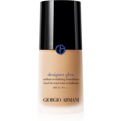 Armani Designer Glow Foundation fondotinta ringiovanente e illuminante SPF 15 colore 4 30 ml Armani Designer Glow Foundation fondotinta ringiovanente e illuminante SPF 15 colore 4 30 ml