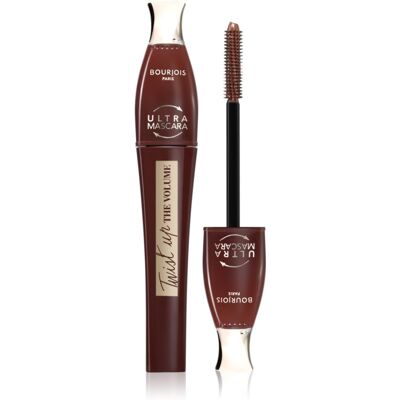 Bourjois Twist Up The Volume mascara effetto volumizzante con spazzolino 2 in 1 colore Brown 8 ml Bourjois Twist Up The Volume mascara effetto volumizzante con spazzolino 2 in 1 colore Brown 8 ml