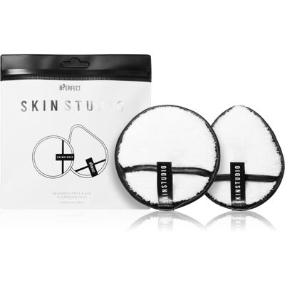 BPerfect Skin Studio Face & Eye Makeup Cleansing 2 Pads dischetti struccanti lavabili 2 pz BPerfect Skin Studio Face & Eye Makeup Cleansing 2 Pads dischetti struccanti lavabili 2 pz