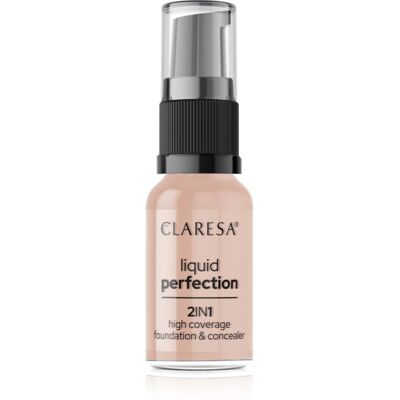 Claresa Liquid Perfection 2in1 Fondotinta nude - Trucco viso Claresa Liquid Perfection 2in1 Fondotinta nude - Trucco viso