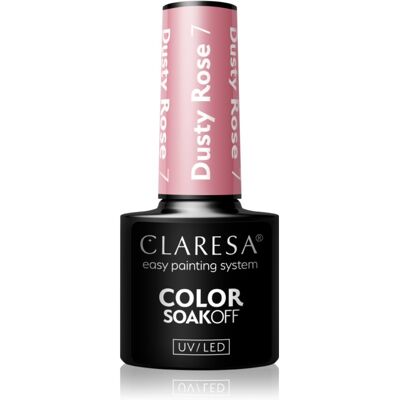 Claresa SoakOff UV/LED Color Dusty Rose gel smalto colore 7 5 g Claresa SoakOff UV/LED Color Dusty Rose gel smalto colore 7 5 g