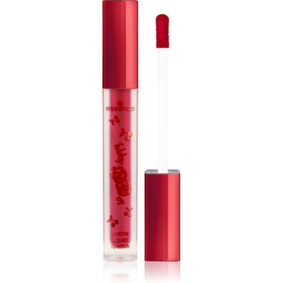 essence SO CHERRY happy rossetto liquido matte colore 01 Cherry Kisses 4 ml essence SO CHERRY happy rossetto liquido matte colore 01 Cherry Kisses 4 ml