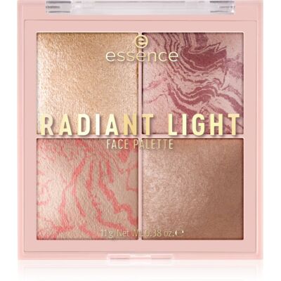 Palette Illuminante e blush Essence Radiant Light - Palette Viso Palette Illuminante e blush Essence Radiant Light - Palette Viso