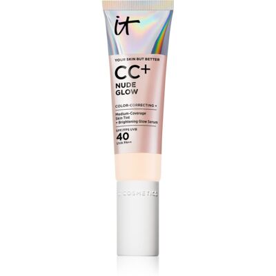 IT Cosmetics CC+ Nude Glow SPF40 (32ml) - Fair Porcelain IT Cosmetics CC+ Nude Glow SPF40 (32ml) - Fair Porcelain