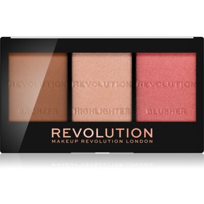 Revolution Ultra Sculpt & Contour palette contorno viso colore Ultra Fair C01 11 g Revolution Ultra Sculpt & Contour palette contorno viso colore Ultra Fair C01 11 g